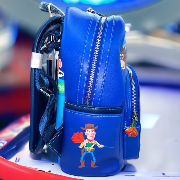Toy Story Jessie and Buzz Mini Backpack and Matching Zip Wallet - Picture 3 of 8
